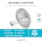 Luxrite PAR38 LED Light Bulbs 15W (120W Equivalent) 1250LM 2700K Warm White Dimmable E26 Base 4-Pack LR31615-4PK - alternate 5